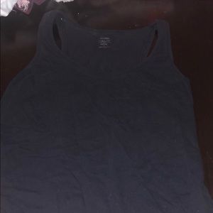 Black tank top